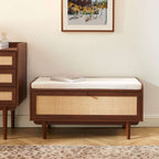Leon - Hallway Furniture - Walnut and Cane