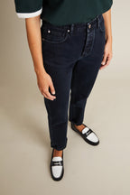 Klassiske Lige Jeans Noir V2 - Dame