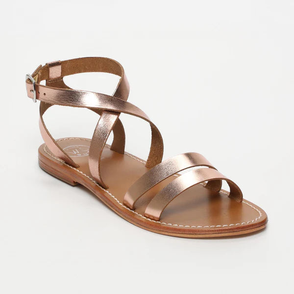 Sandalias Lesia - Oro rosa