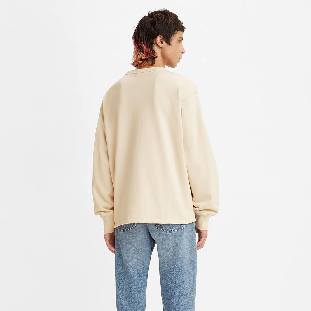 Levi'S Made & Crafted Relaxed Crewneck Sweatshirt A2137-0001 Oatmeal