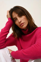 Rullekravestrik - Lexie - Fuchsia