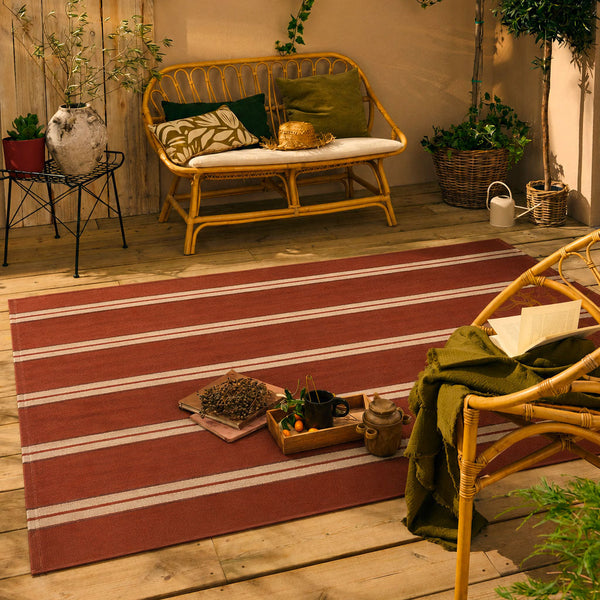 Lido - Outdoor Rug - Polypropylene/Polyester - Brown
