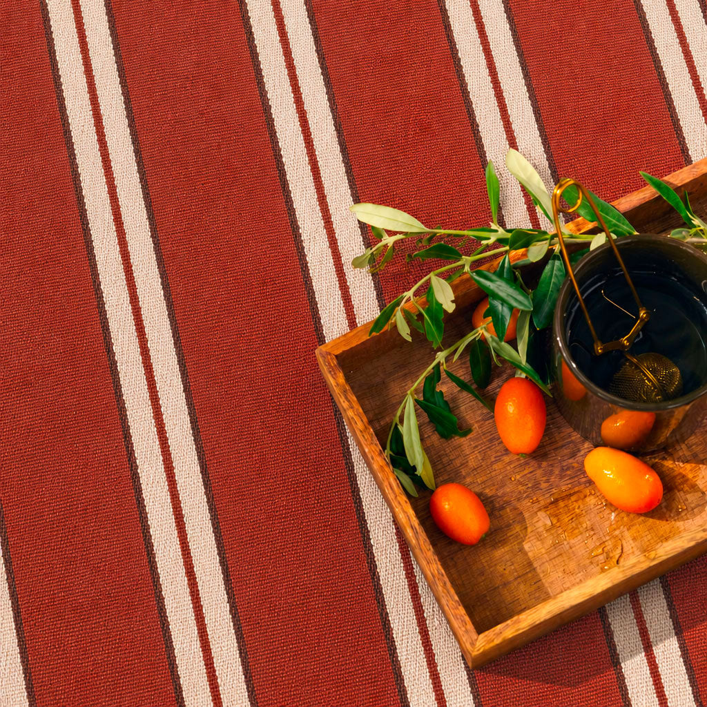 Lido - Tapis D'Extérieur - Polypropylène/Polyester - Marron