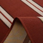 Lido - Tapis D'Extérieur - Polypropylène/Polyester - Marron