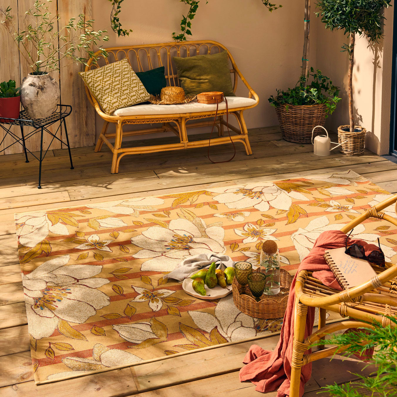 Lido - Outdoor Rug - Polypropylene/Polyester - Multicolor