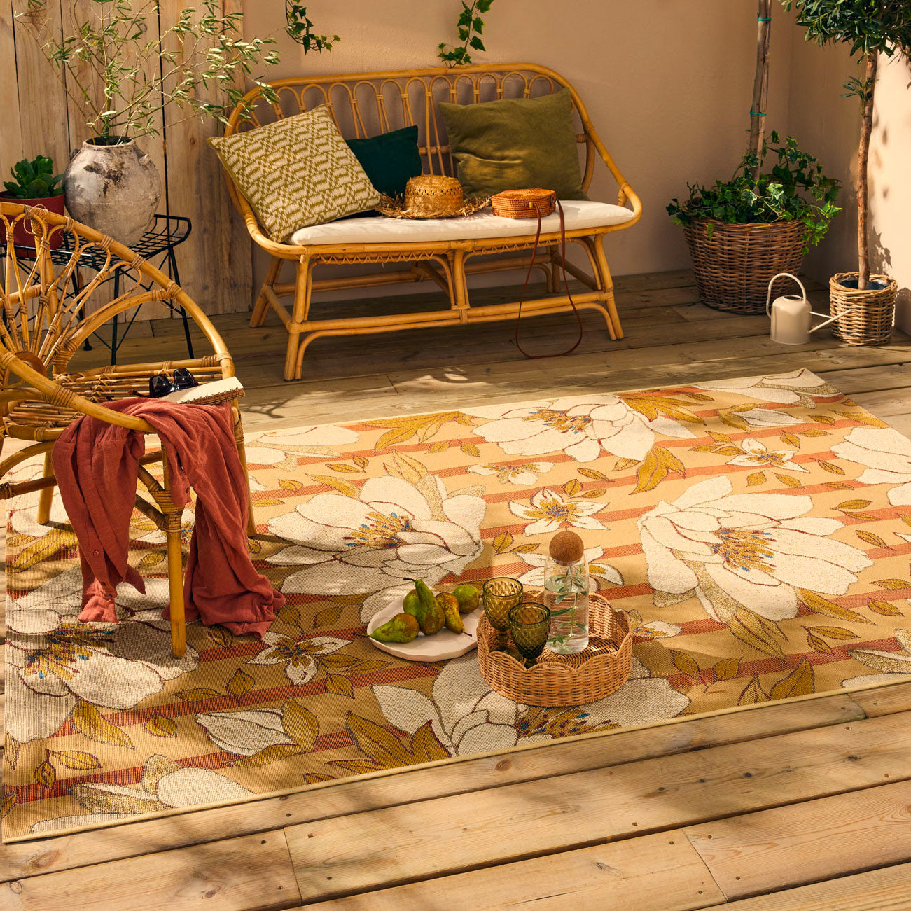 Lido - Outdoor Rug - Polypropylene/Polyester - Multicolor