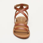 Sandalias con eslabones - Marrón