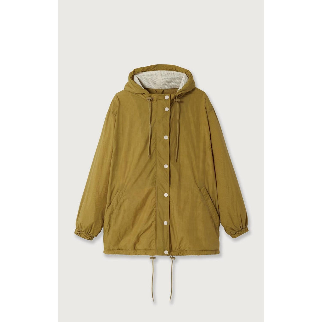Chaqueta Amplia con Cremallera - Antílope - Mujer
