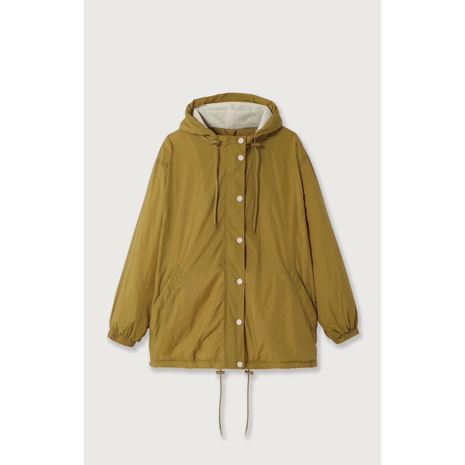 Chaqueta Amplia con Cremallera - Antílope - Mujer