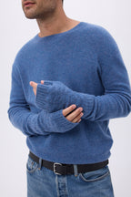 Fingerløse handsker Lili - Jeansblå - Unisex