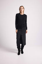 Pull Col Rond Linda - Noir