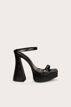 Sandalias de tacón Linda - Negro