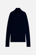Pull Col Roulé 4 Fils - Linda - Navy