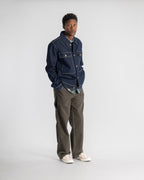 Chaqueta Lined Trucker - Single Rinse Denim