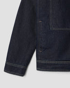 Chaqueta Lined Trucker - Single Rinse Denim