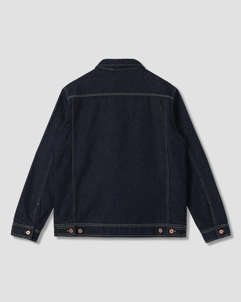 Chaqueta Lined Trucker - Single Rinse Denim