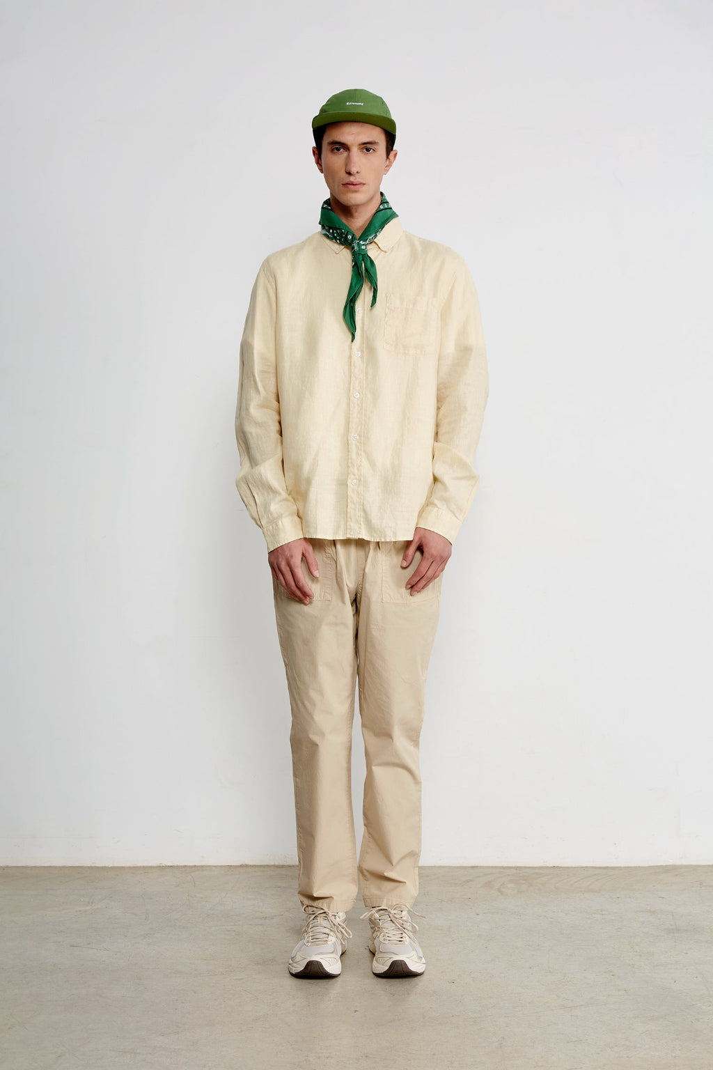 Chemise Linen Beige