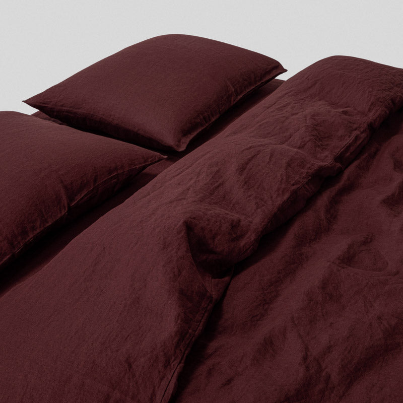 Duvet Cover - Washed Linen 190G/M² - Vines