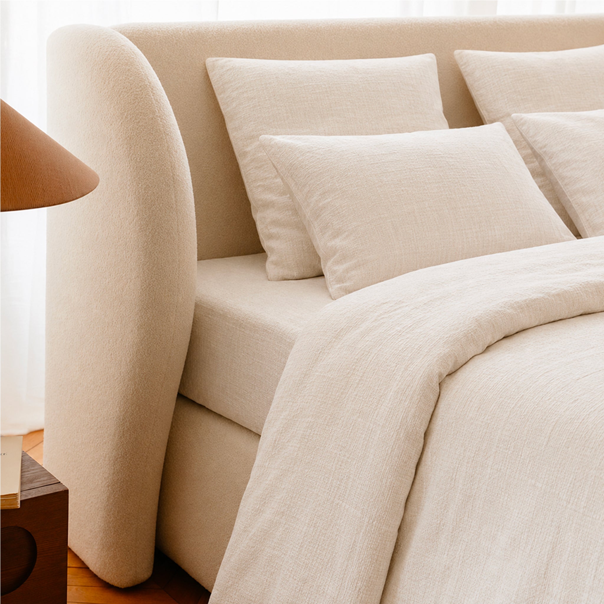 Drap Housse Lin - 2 Coloris Au Choix