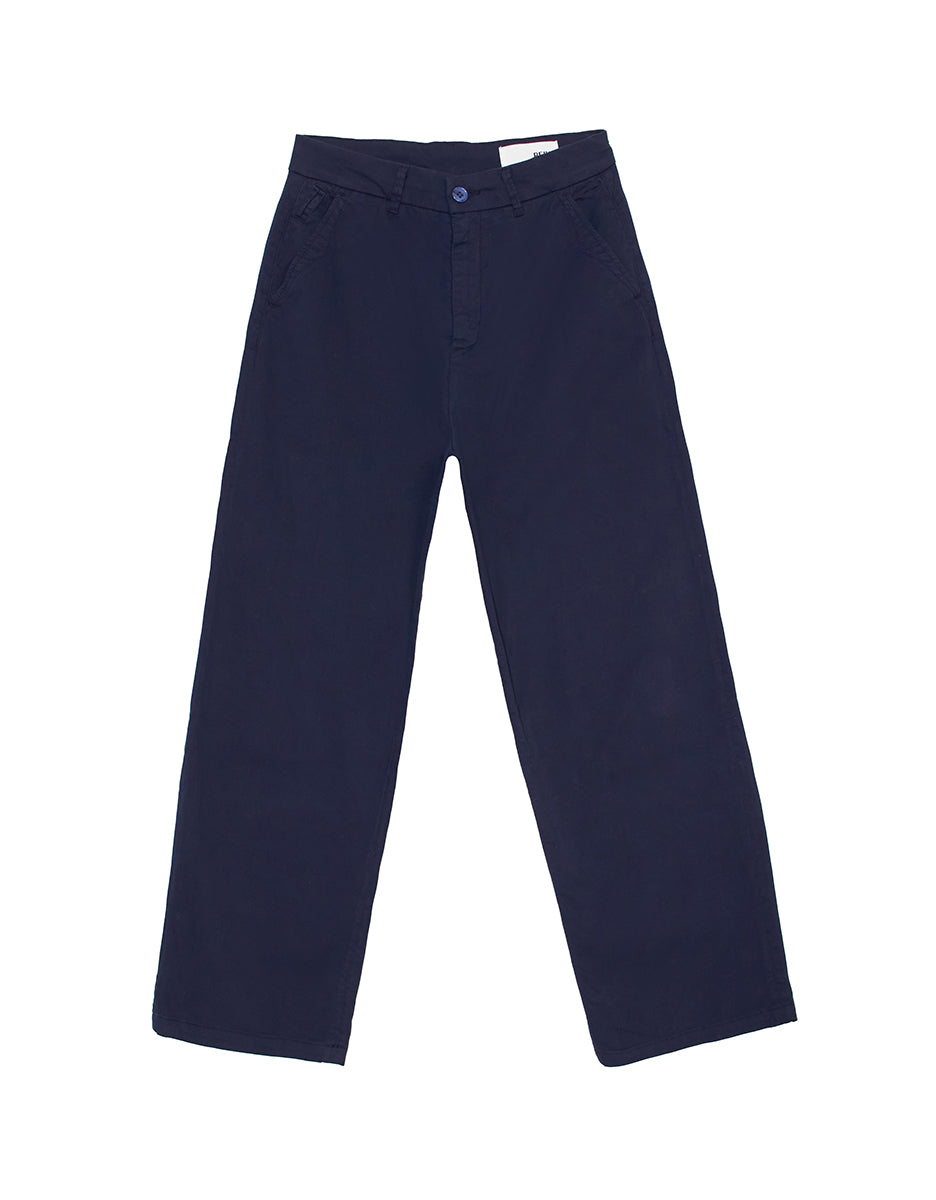 Lio Chino Trousers - Dark Navy - Women
