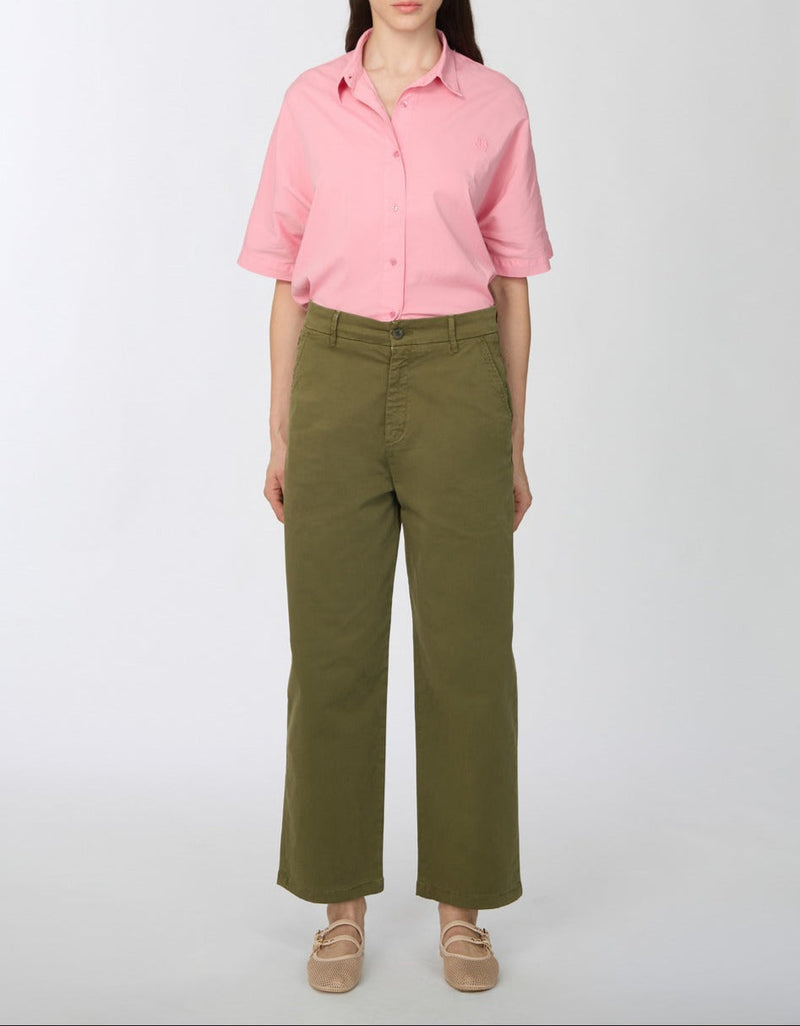 Pantalon Chino Lio - Kaki - Femme