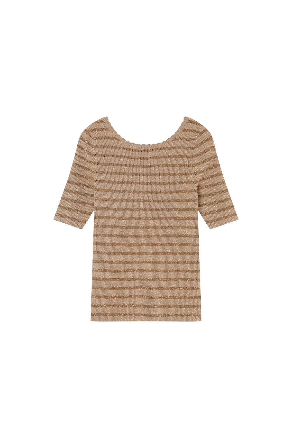 Pullover Lisalou - Gold gestreift