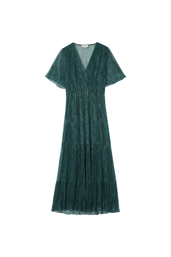 Langes Kleid Lise - Grün
