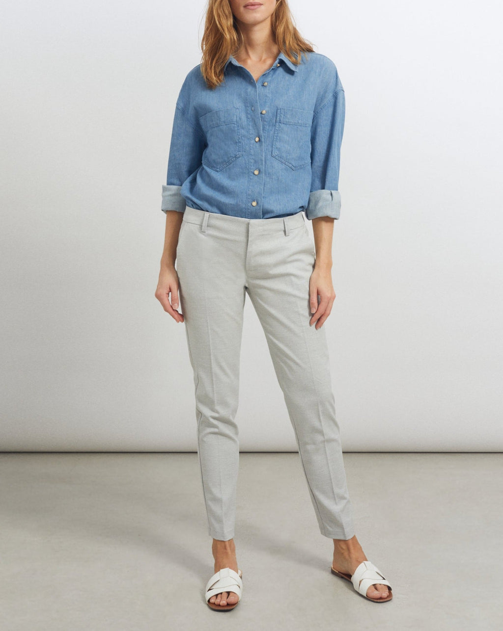 Pantalon Basic Lizzy Fancy - Cloudy - Femme