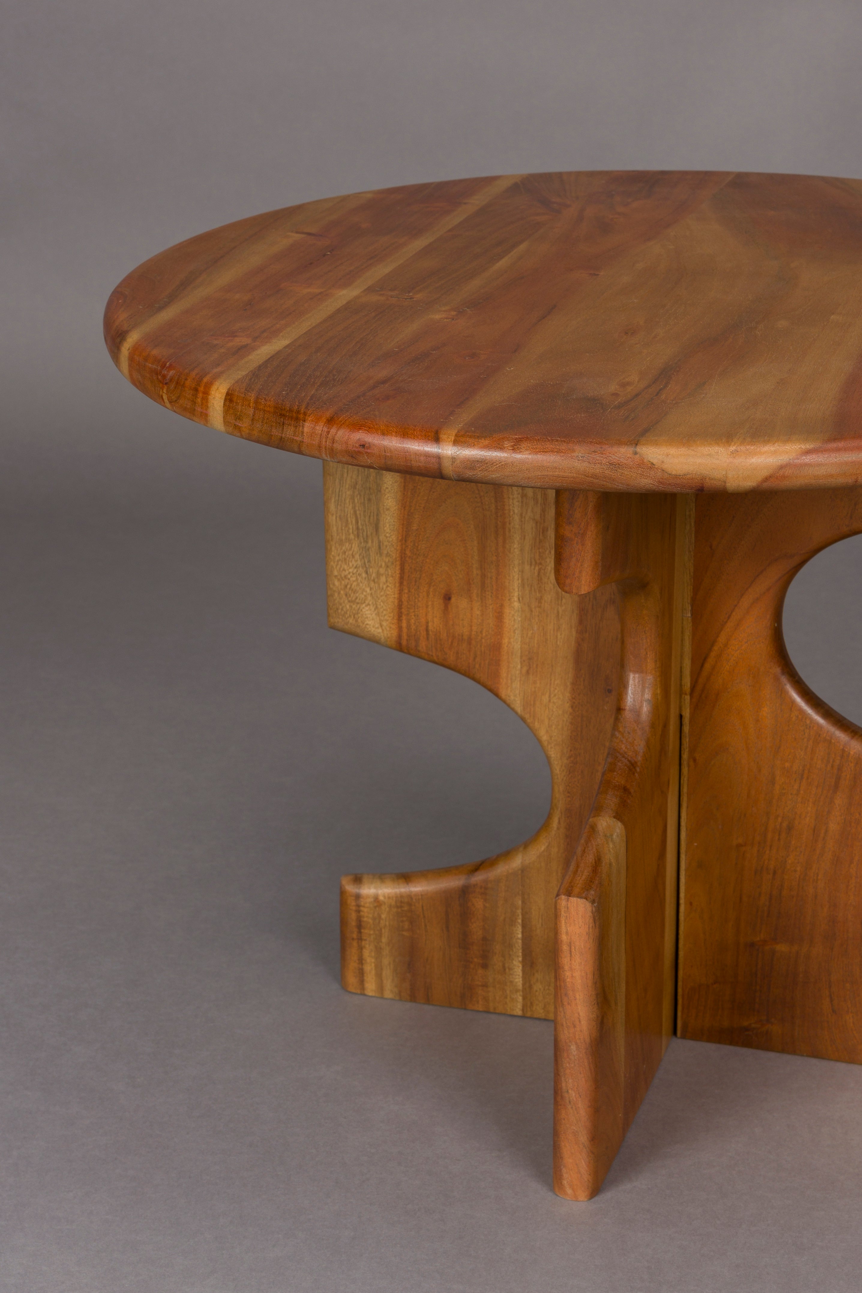 Morgan - Table D'Appoint - Bois d'acacia - Marron