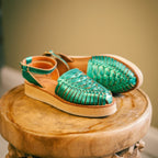 Loma Sandals - Emerald Green