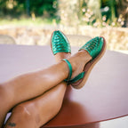 Loma Sandals - Emerald Green