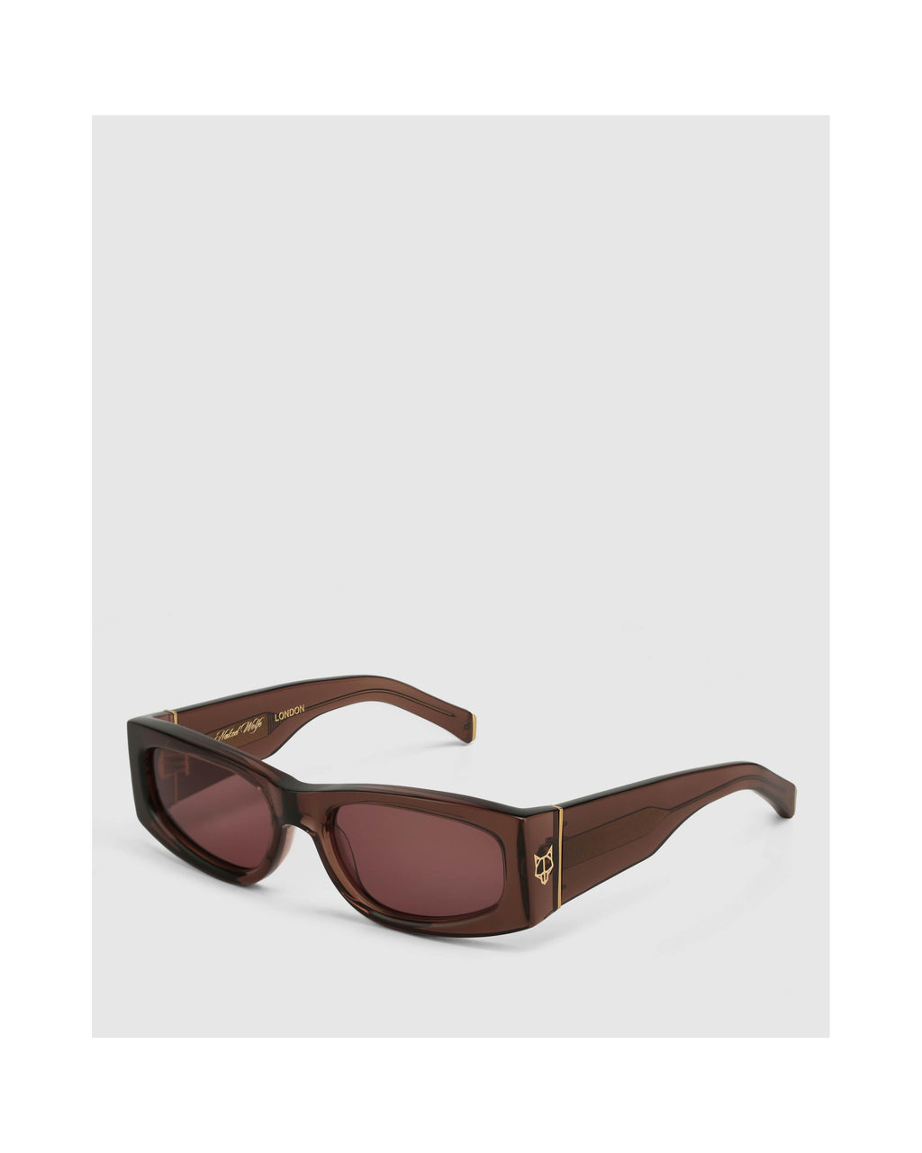Sonnenbrille London - Schokolade - Damen