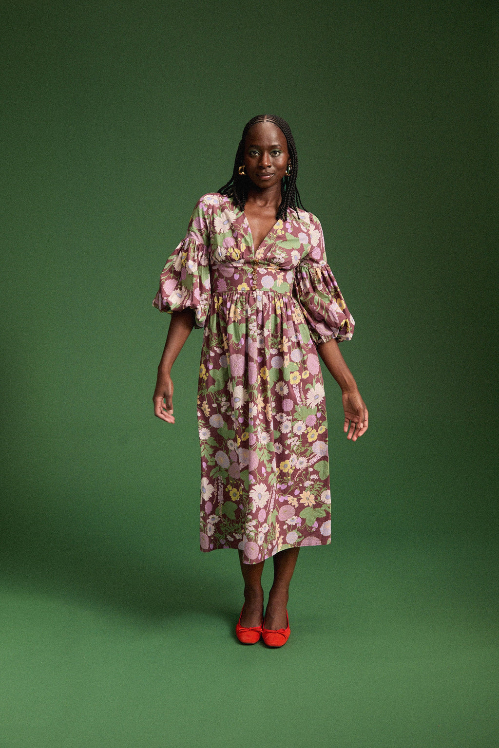 Kleid Leandra – Autumn Flower Market