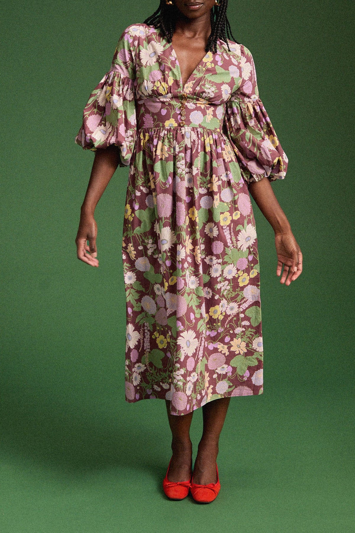 Kleid Leandra – Autumn Flower Market