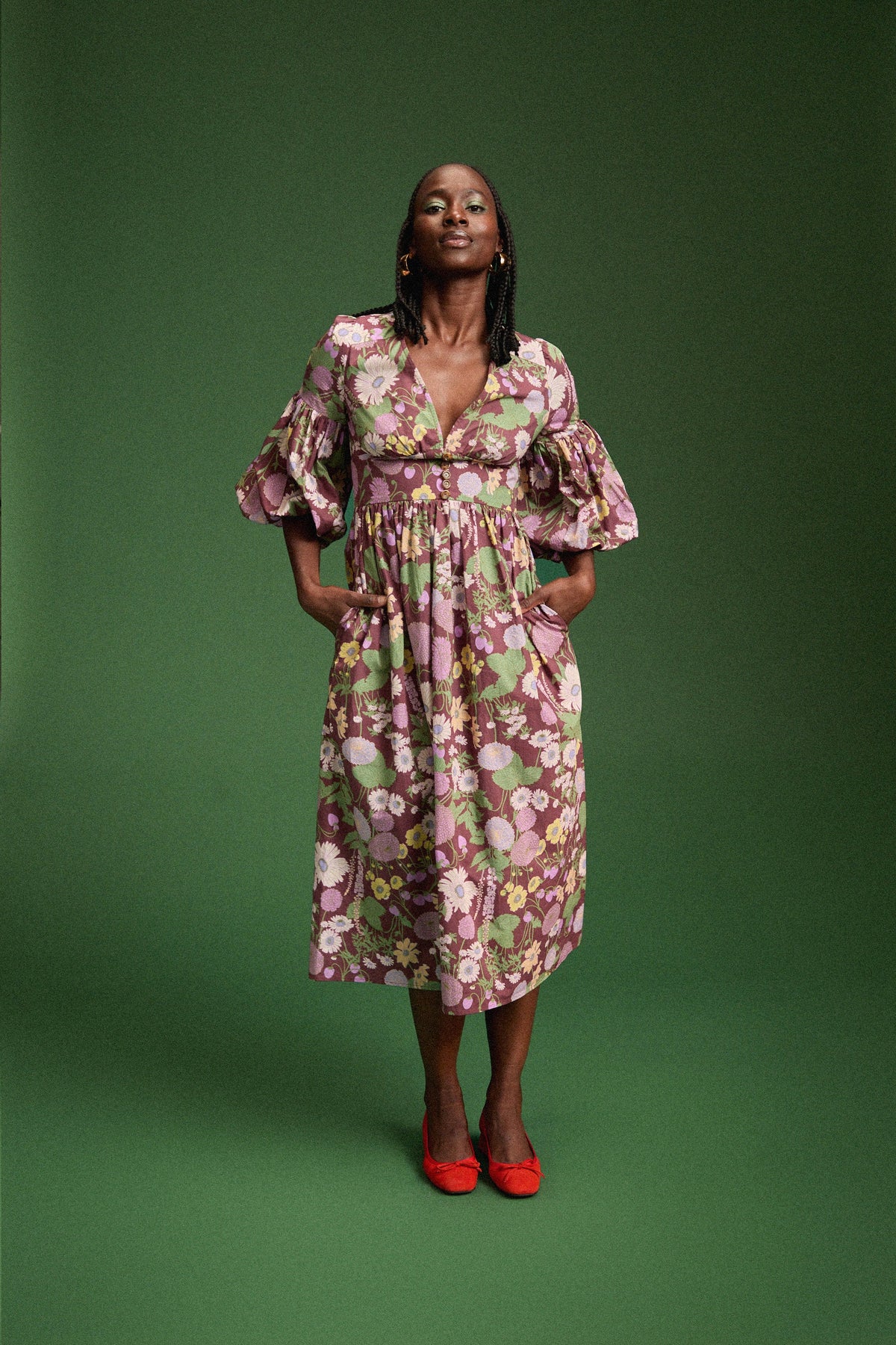 Kleid Leandra – Autumn Flower Market