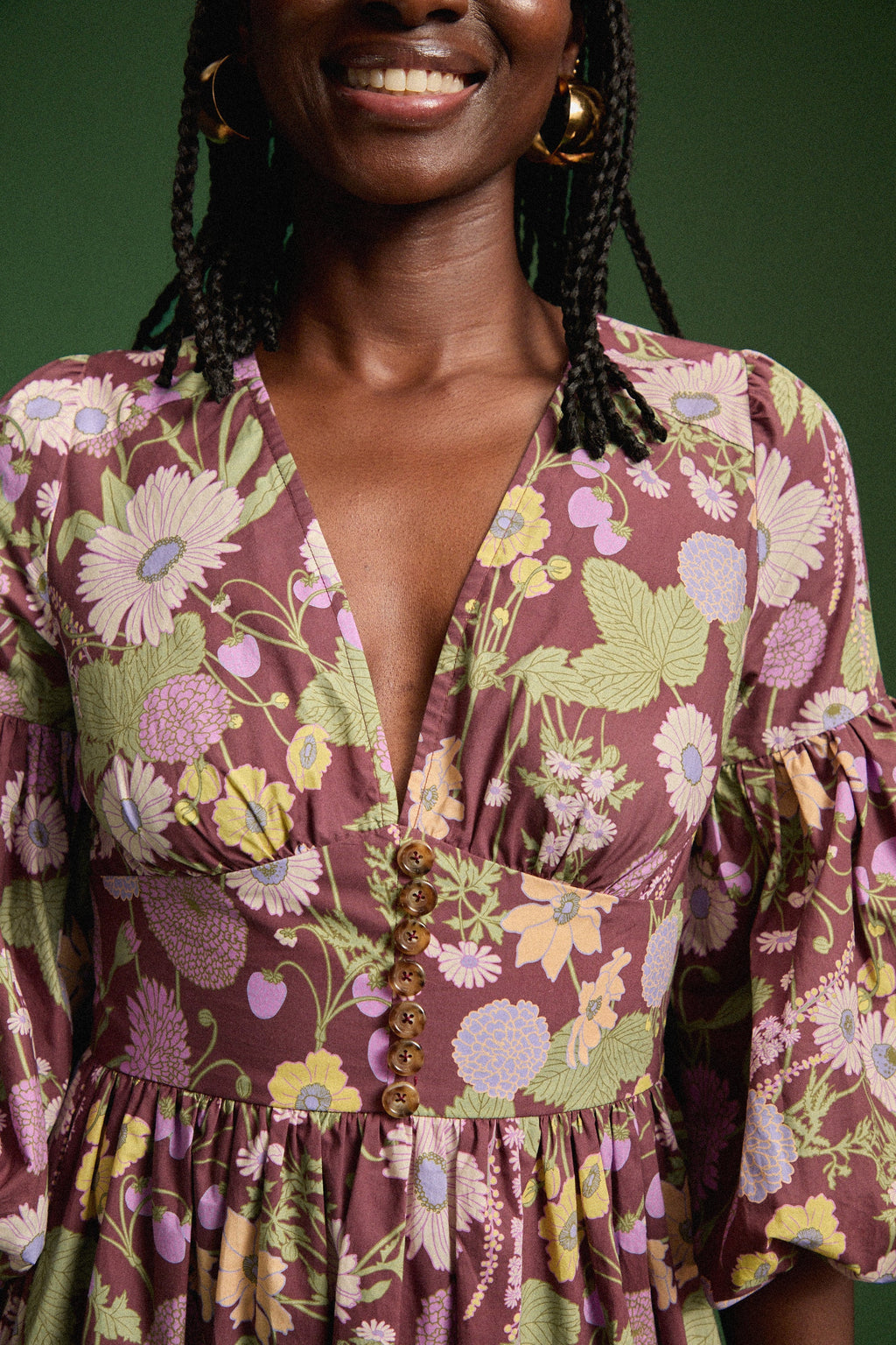 Kleid Leandra – Autumn Flower Market