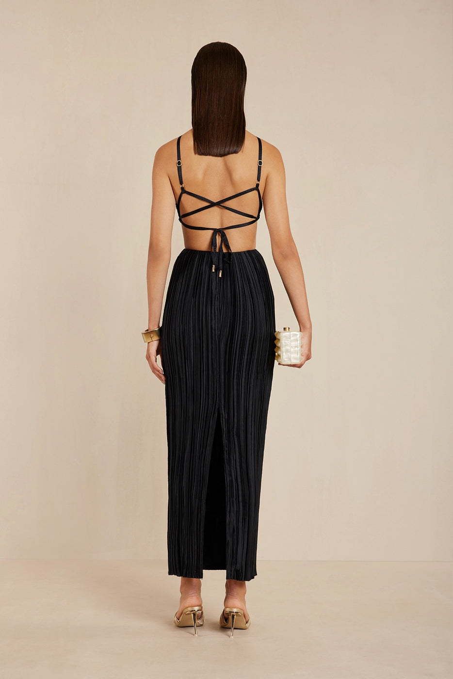 Vestido Mitra - Negro