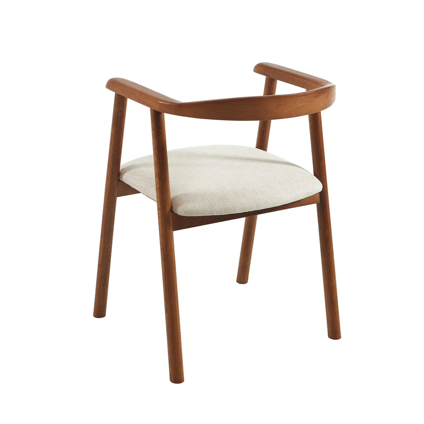 Lorenz - Chairs - Walnut Fabric - Beige