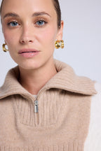 Collo camionista Louise - Beige crema - Unisex
