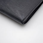 Pochette Louis Vuitton Accessoires Cuir Épi Noir