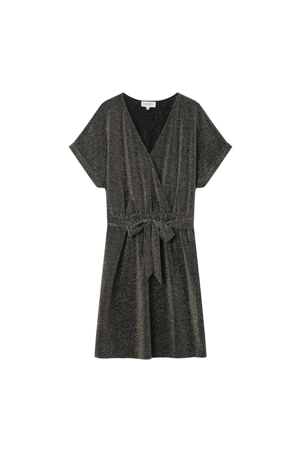 Sukienka mini Lou – Złota