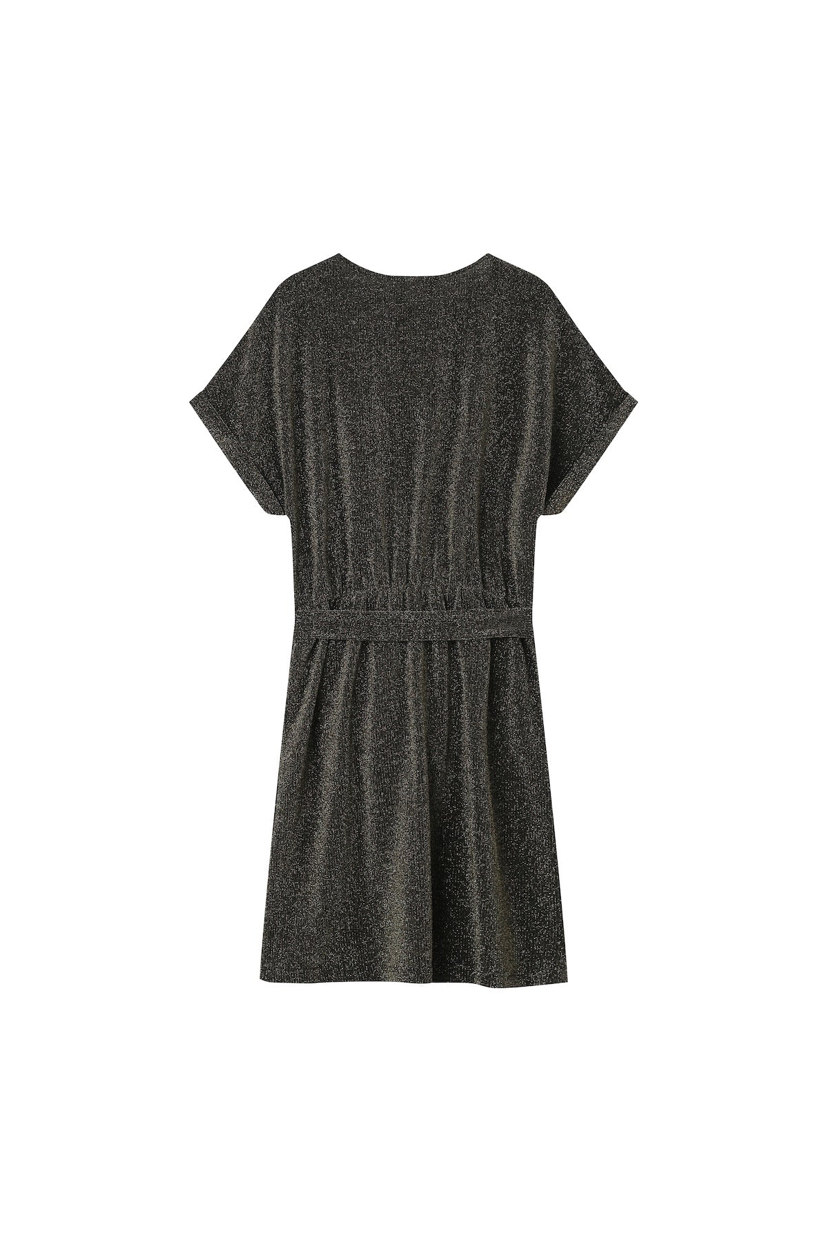 Vestido Corto Lou - Dorado