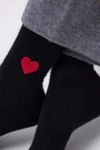 Unisexstrumpor Hjärta Love - Svart - Unisex