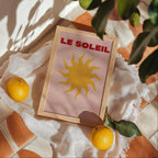 Soleil 1 - Rose