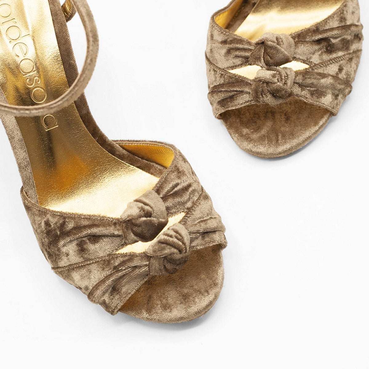 Flordeasoka - Chaussures À Talons Lucca 9 Nugat - Beige Foncé