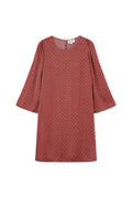 Kurzes Kleid Lucie - Terracotta