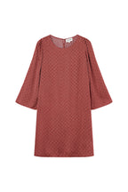 Kurzes Kleid Lucie - Terracotta