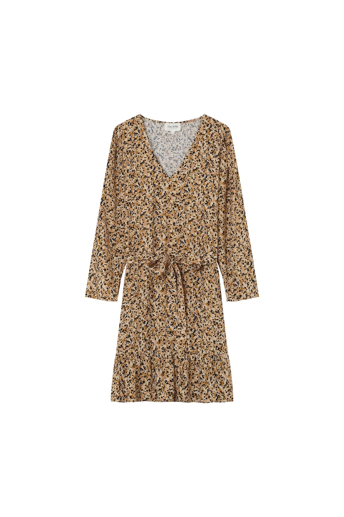 Robe Courte Luciole - Beige