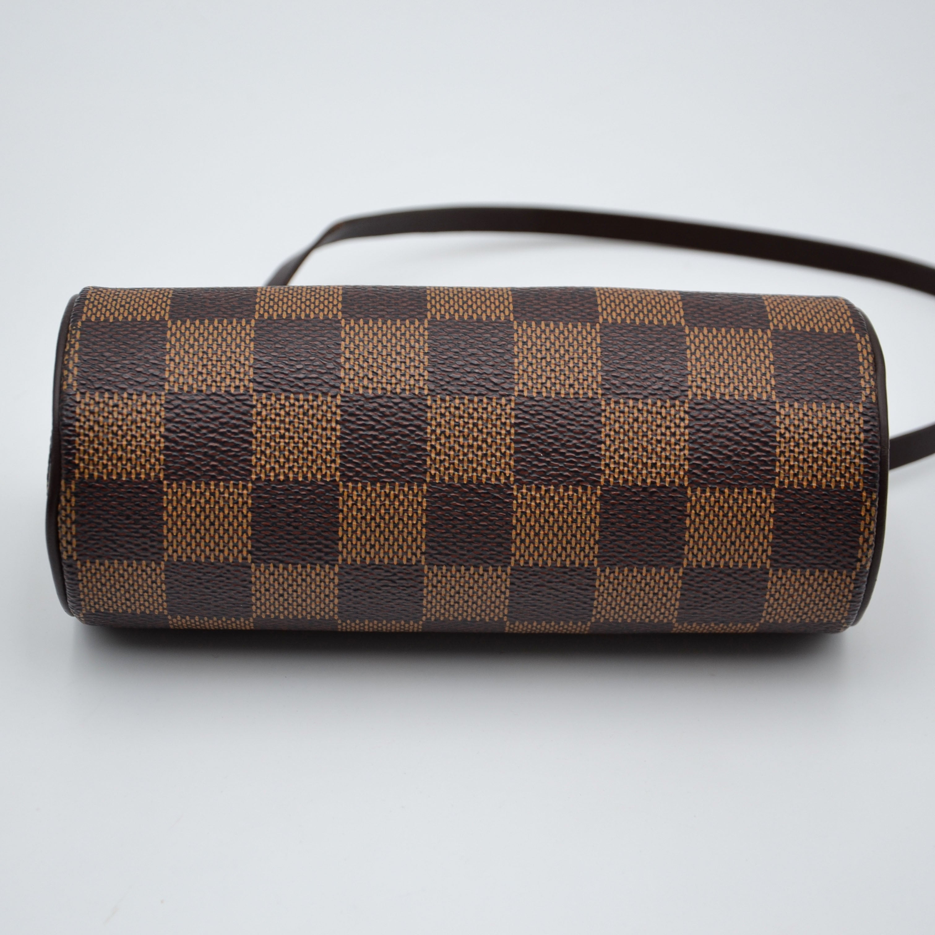 Pochette Louis Vuitton Papillon Lona Damier Ébène