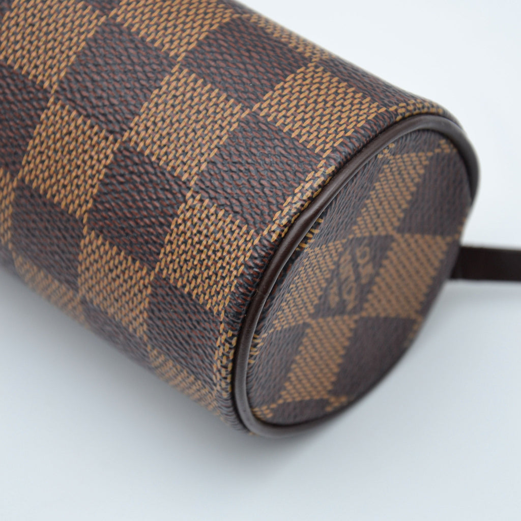 Pochette Louis Vuitton Papillon Lona Damier Ébène
